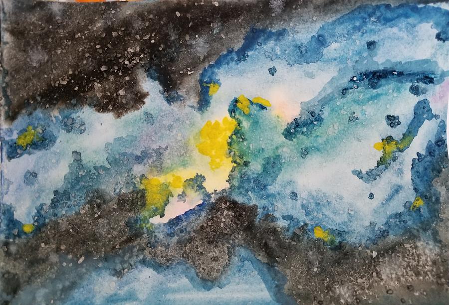 Nebula Q Painting by PJQandFriends Photography