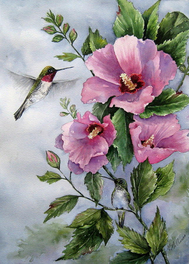 Nectar Jackpot Painting by Mary McCullah