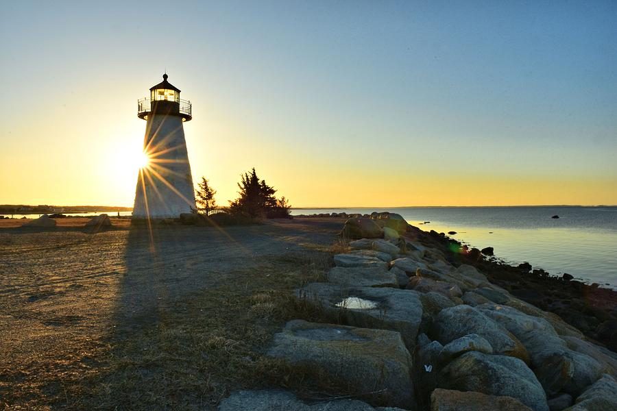 Spring Photograph - Neds Point Sunrise  by Catherine Reusch Daley