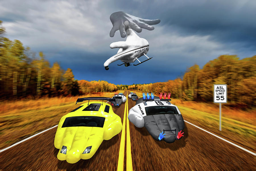 Need For Speed Hot Pursuit ASL Version Digital Art by Paul Scearce