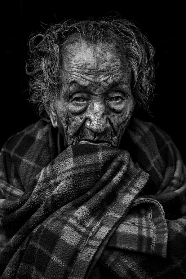 Winter Photograph - Neediness by Saeed Dhahi