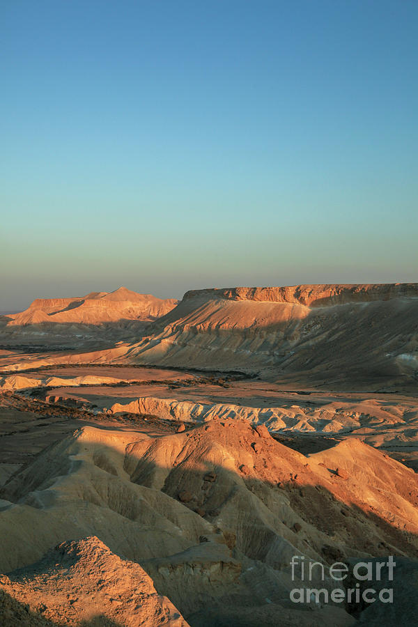 Negev Desert landscape ha Photograph by Ami Siano