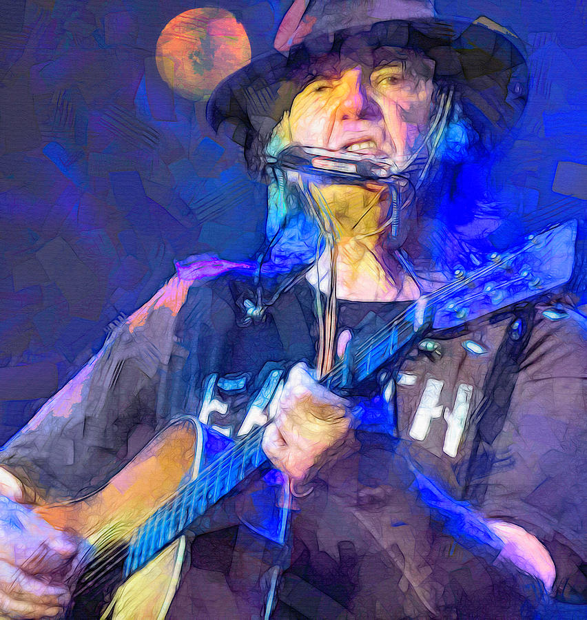 Neil Young, Harvest Moon Mixed Media