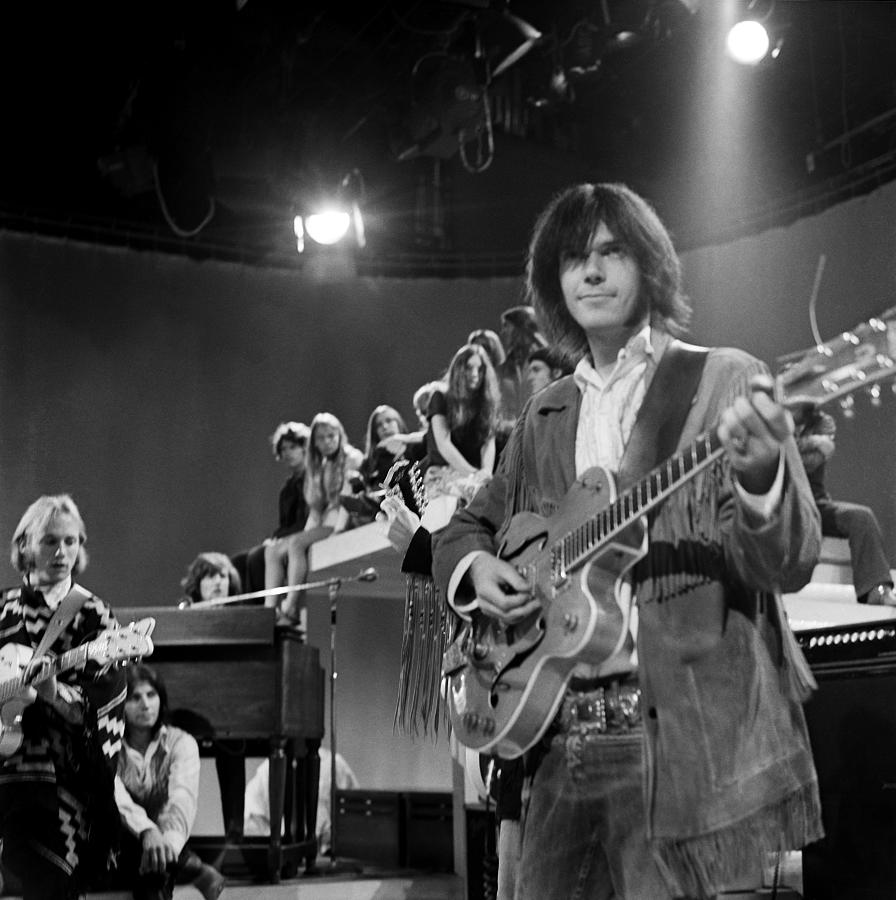 Neil Young On Tv Photograph by Michael Ochs Archives