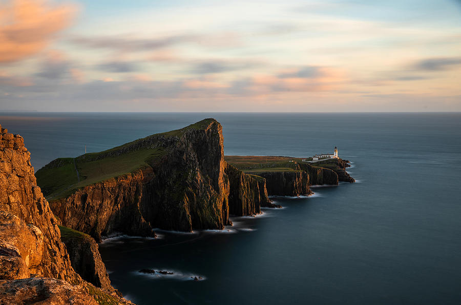 Neist Point Lighthouse Photograph by Sam Bilner