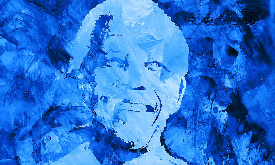 Nelson Mandela Mixed Media - Nelson Mandela 4s by Brian Reaves