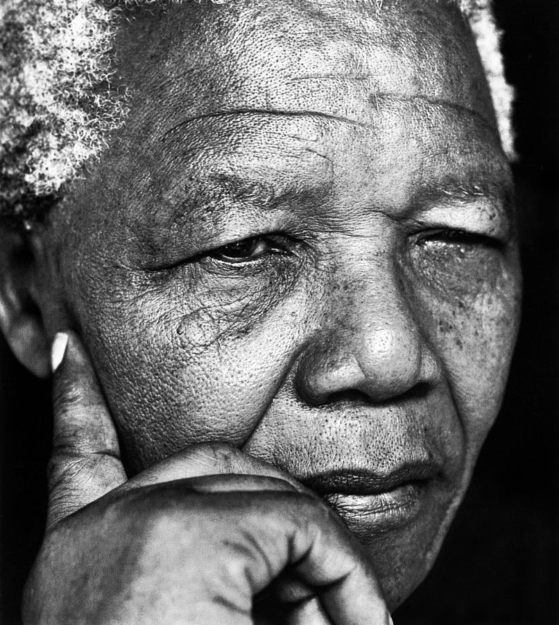 Nelson Mandela Photograph - Nelson Mandela by Movie Star News