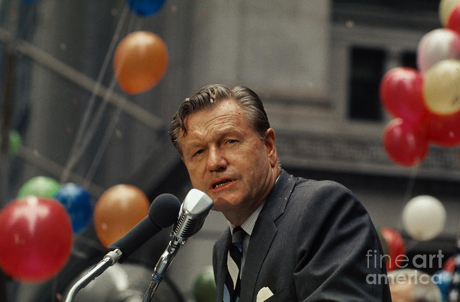 Nelson Rockefeller Speaking Photograph by Bettmann Nelson Rockefeller Speaking Photograph by Bettmann
