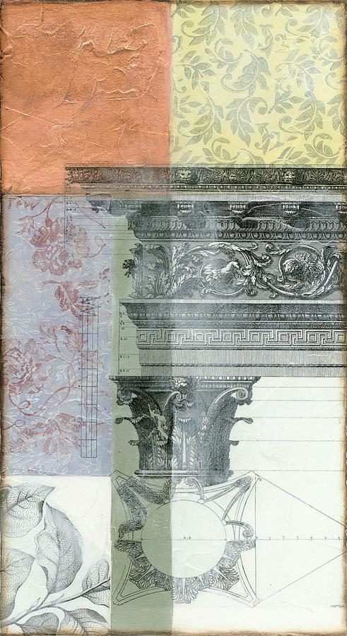 Neo Victorian Collage IIi Painting by Jennifer Goldberger - Fine Art ...