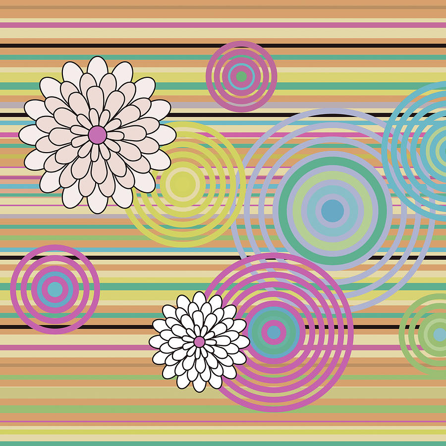 Nest Flower-tremble Series-Pink- Arttopan Original Fashion Creative Popular Digital Art-2-1 Digital Art by Artto Pan