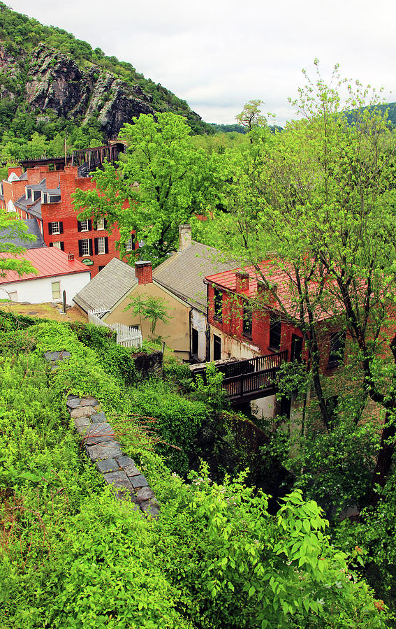 Nestled In The Hills Of Harpers Ferry Photograph