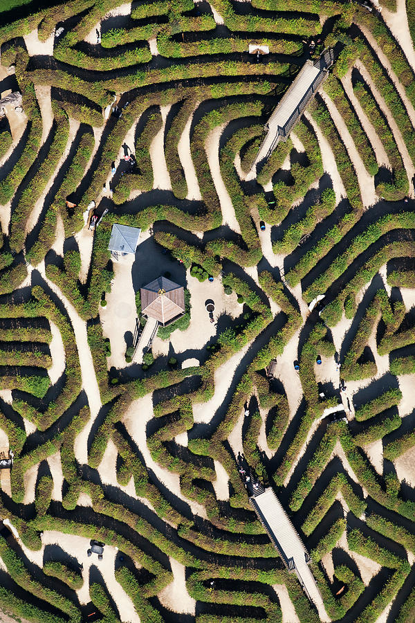 Netherlands, Vaals, Labyrinth Photograph by Frans Lemmens