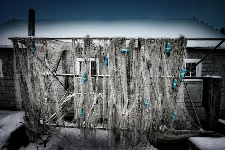 Nets of Fishtown, Michigan Photograph by Evie Carrier