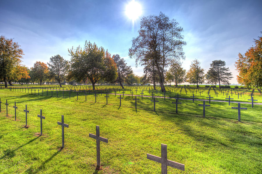 Neuville-st-vast German Cemetery Photograph