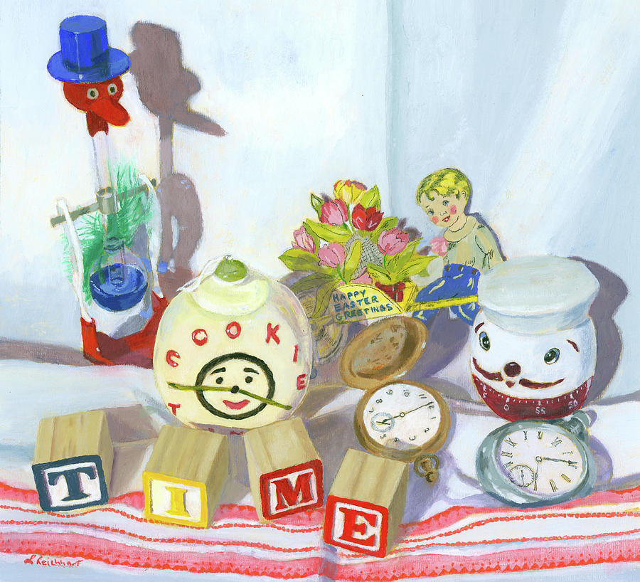 Never Enough Painting by Lynne Reichhart Never Enough Painting by Lynne Reichhart