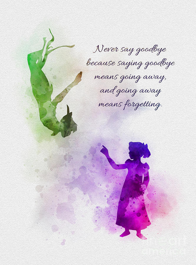 Never Say Goodbye Mixed Media by My Inspiration