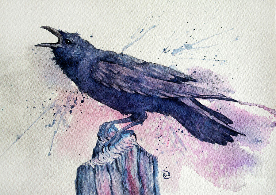 Nevermore Painting by Rebecca Davis