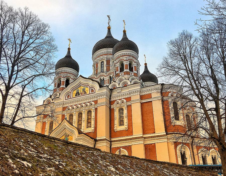 Nevsky Cathedral Photograph by Christine Rivers