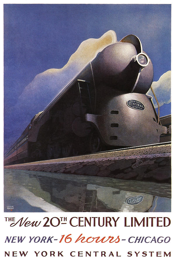 20th Century Limited Route Map