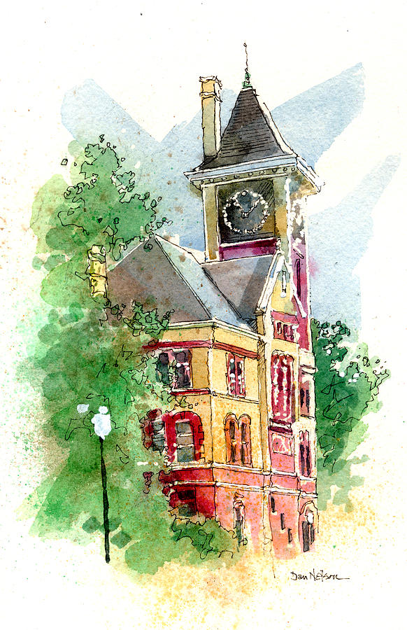 New Bern City Hall Painting