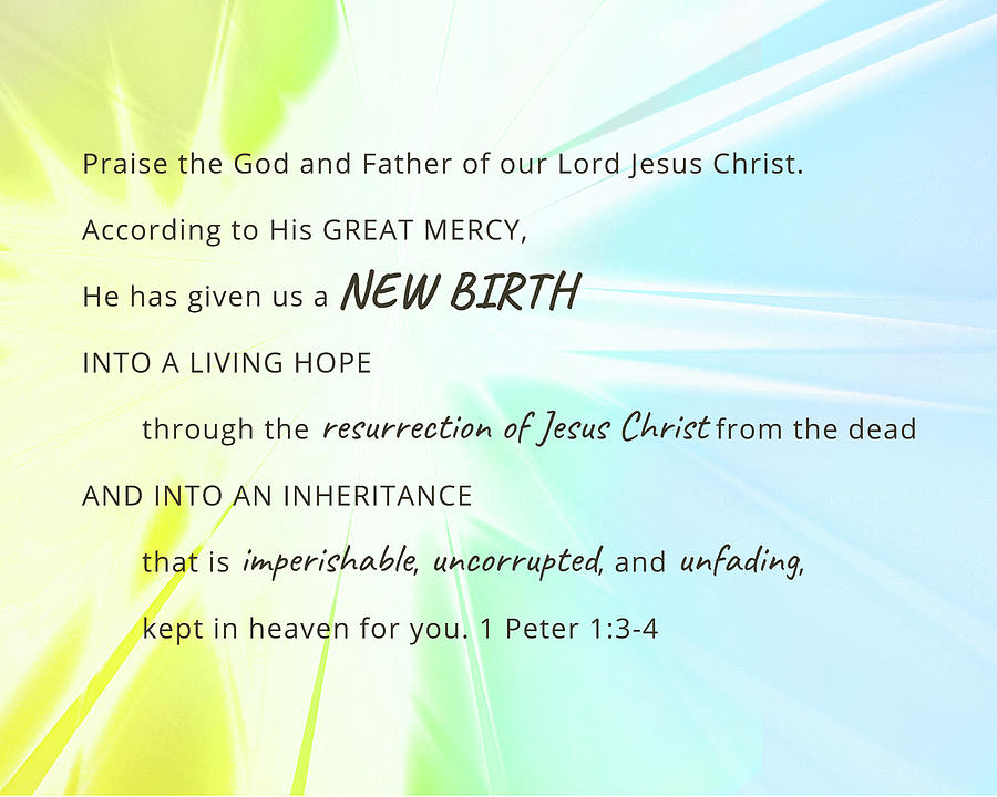 Hope Digital Art - New Birth by April Beaver Hope Digital Art - New Birth by April Beaver