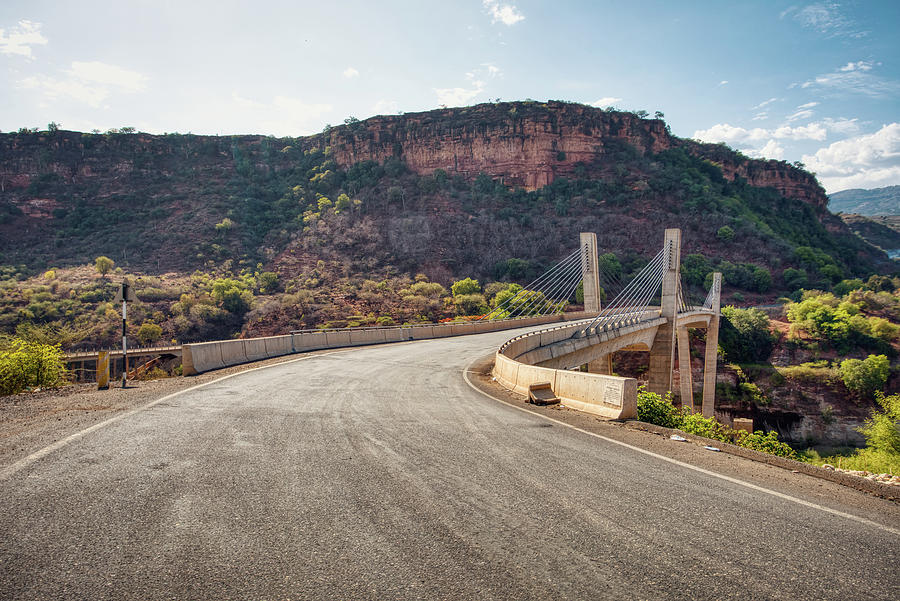 new bridge across Blue Nile, Ethiopia Photograph by Artush Foto - Fine ...