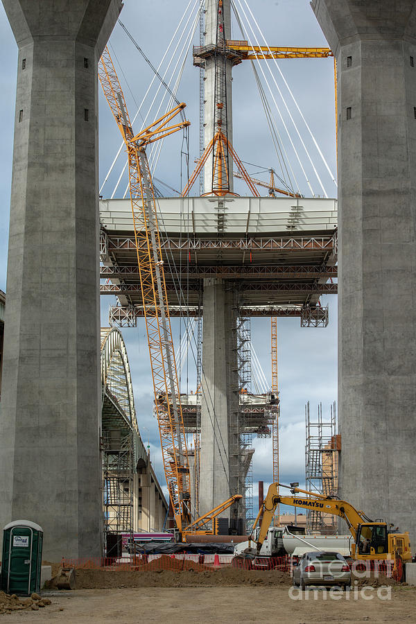 New Bridge Construction Photograph