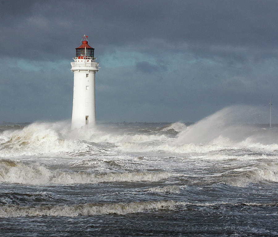 New Brighton Gales Photograph by James Giddins