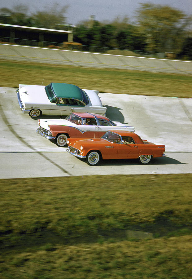 New Cars For 1955 Photograph by John Dominis