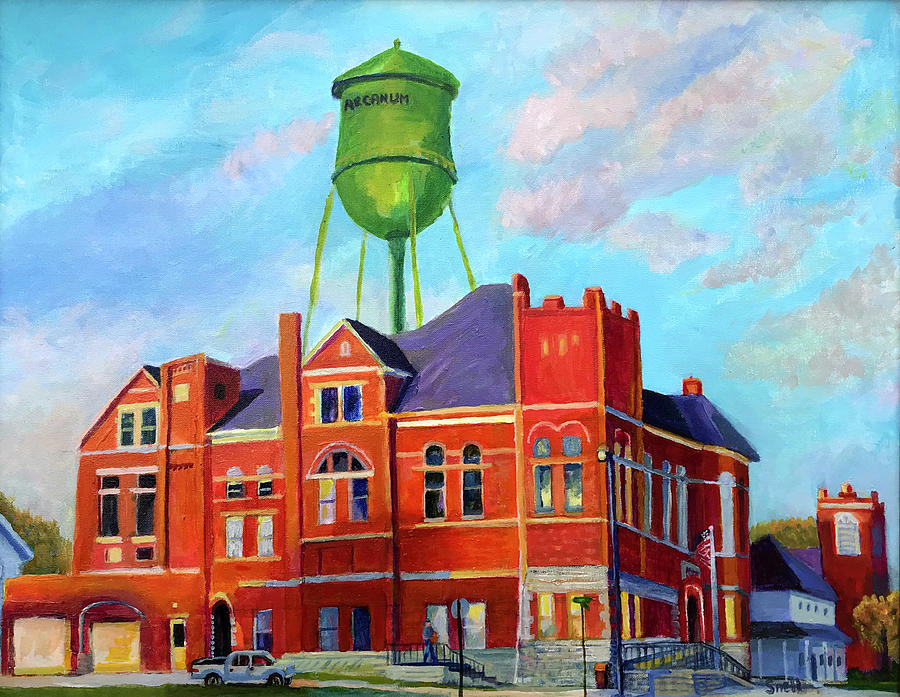 Arcanum Painting - New Day in Arcanum by Roger Snell Arcanum Painting - New Day in Arcanum by Roger Snell