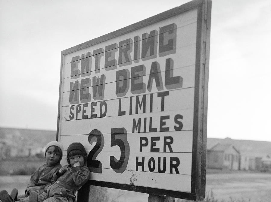 New Deal, Montana Photograph by Margaret Bourke-White