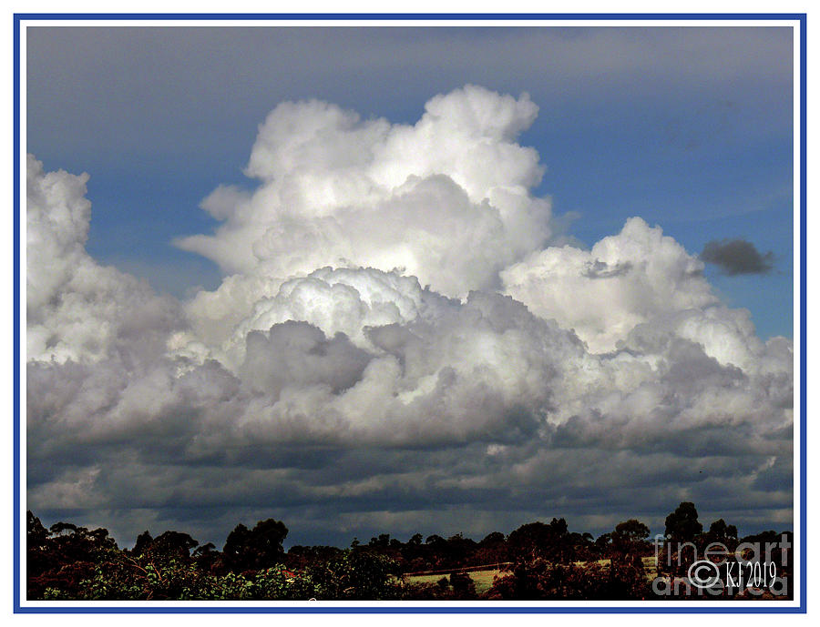 New England    Cumulus rising  Photograph by Klaus Jaritz