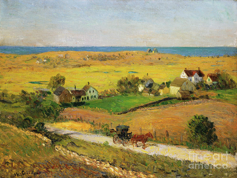 New England Landscapes Painting by William James Glackens - Fine Art ...