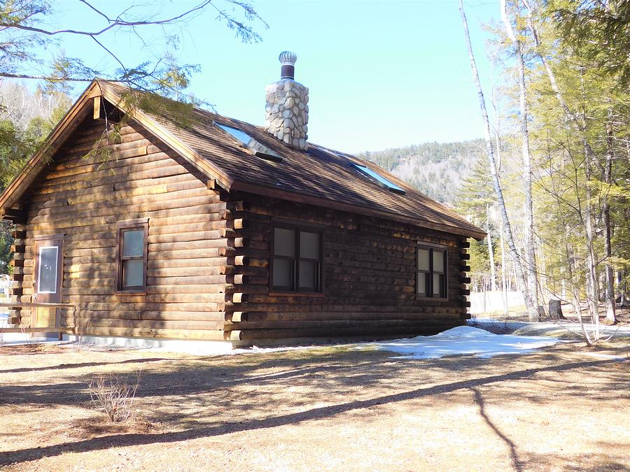 New England Log Cabin Photograph By Catherine Gagne