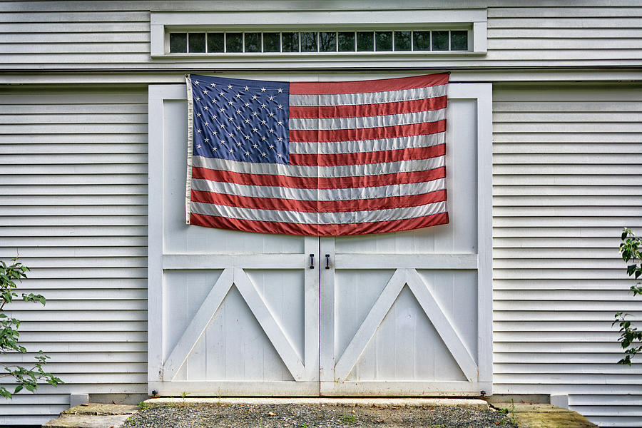Barn Photograph - New England Patriot by Rick Berk