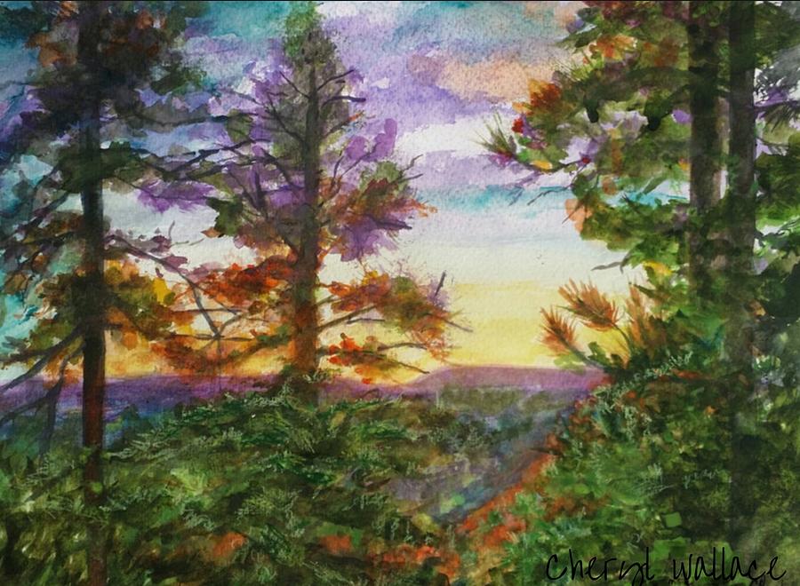 New Every Morning Painting by Cheryl Wallace