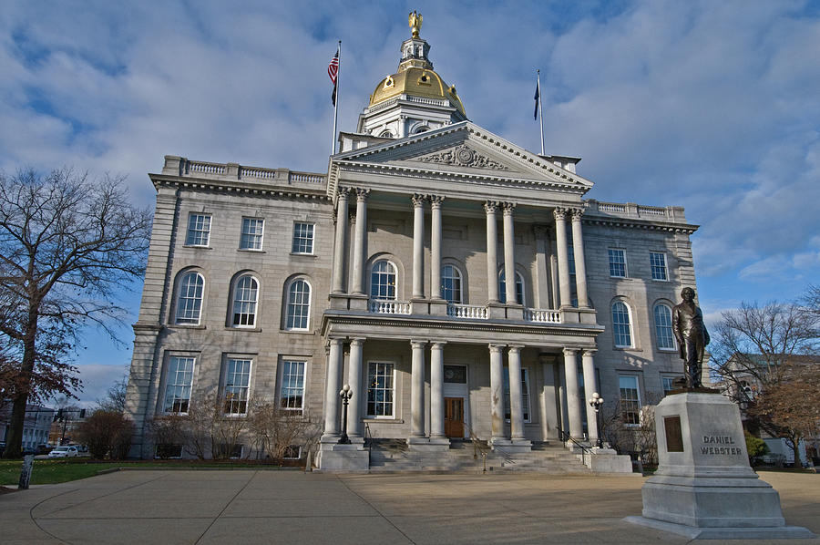 New Hampshire State Capital Photograph by Paul Mangold