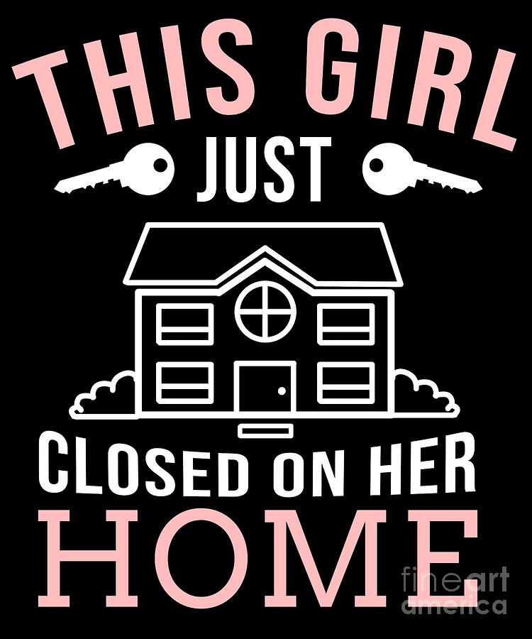  This Girl Just Her First House First Time Homeowner Girl Long  Sleeve T-Shirt : Clothing, Shoes & Jewelry