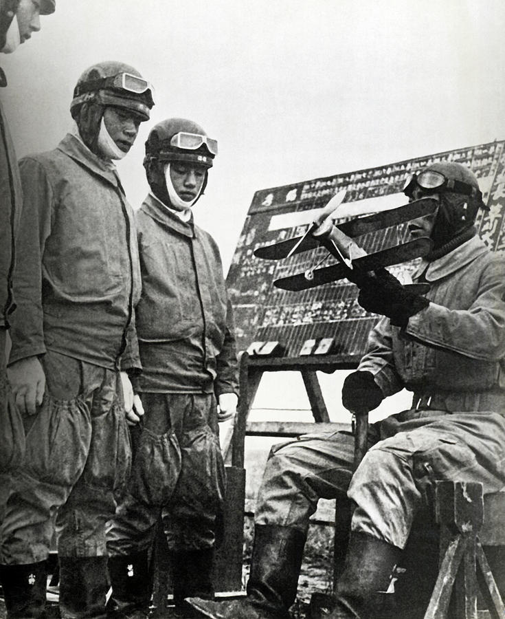 New Japanese Pilots Photograph by Underwood Archives