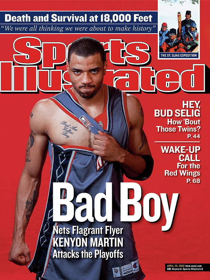 New Jersey Nets Kenyon Martin Sports Illustrated Cover by Sports Illustrated