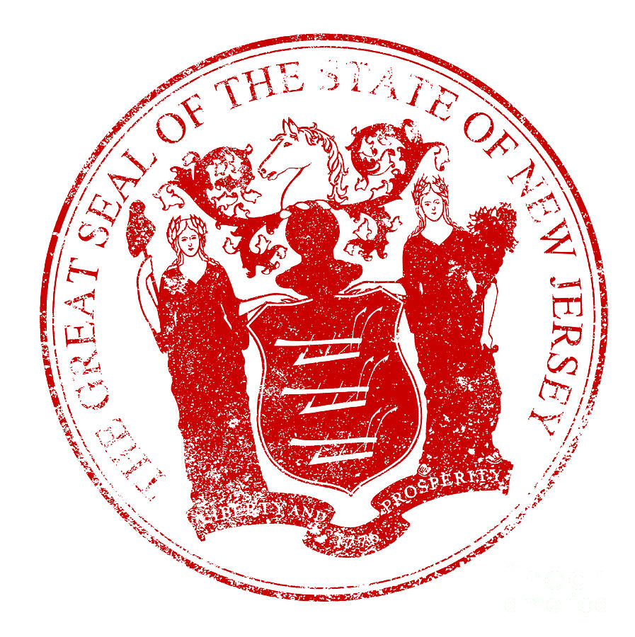 new jersey state seal embosser 