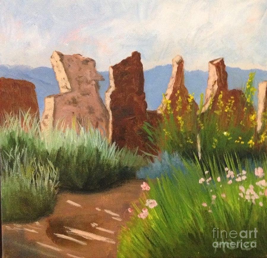 New Mexico Rock Wall by Marcia Hero New Mexico Rock Wall by Marcia Hero