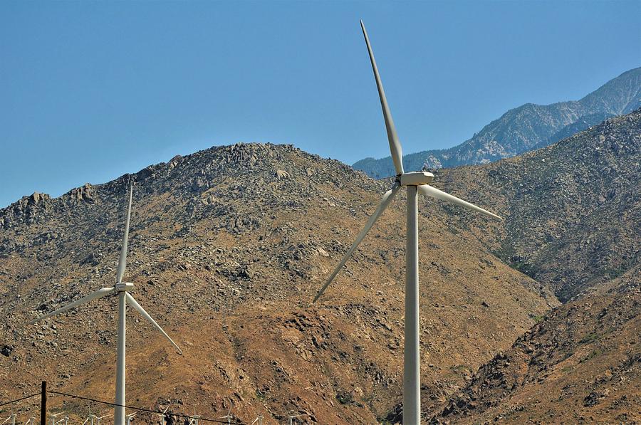 New Mexico Wind Power Turbines Photograph by Michael Hoard - Fine Art ...