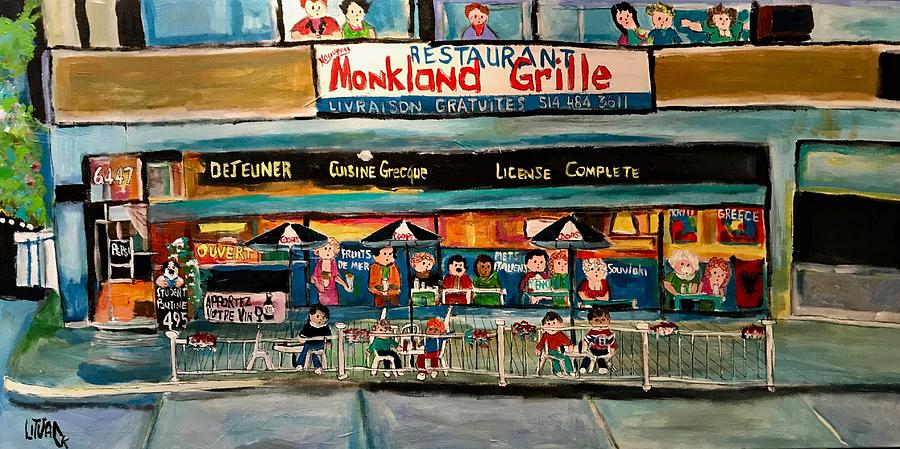 New Monkland Grille on Somerled Painting by Michael Litvack