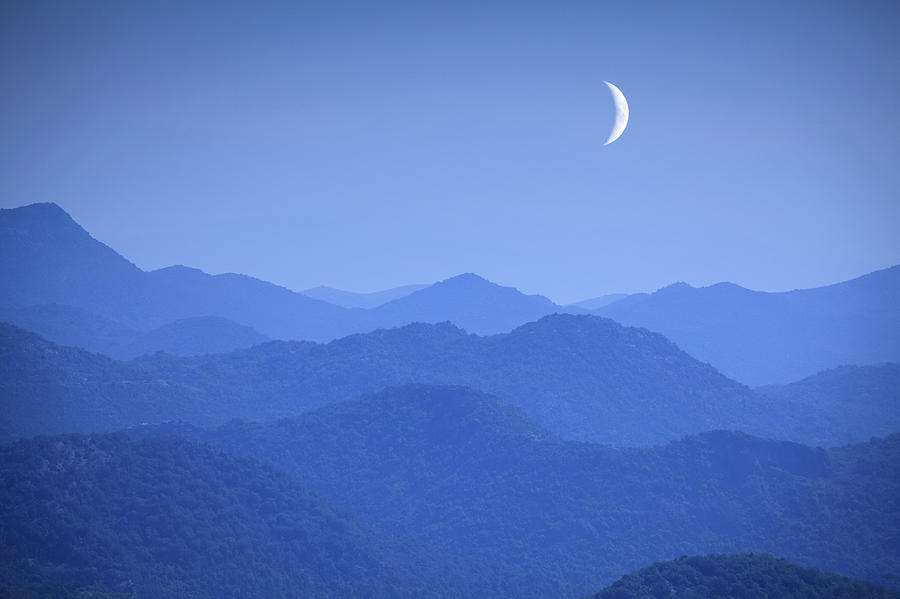 New Moon In The Montenegro Mountains Photograph by Dtokar