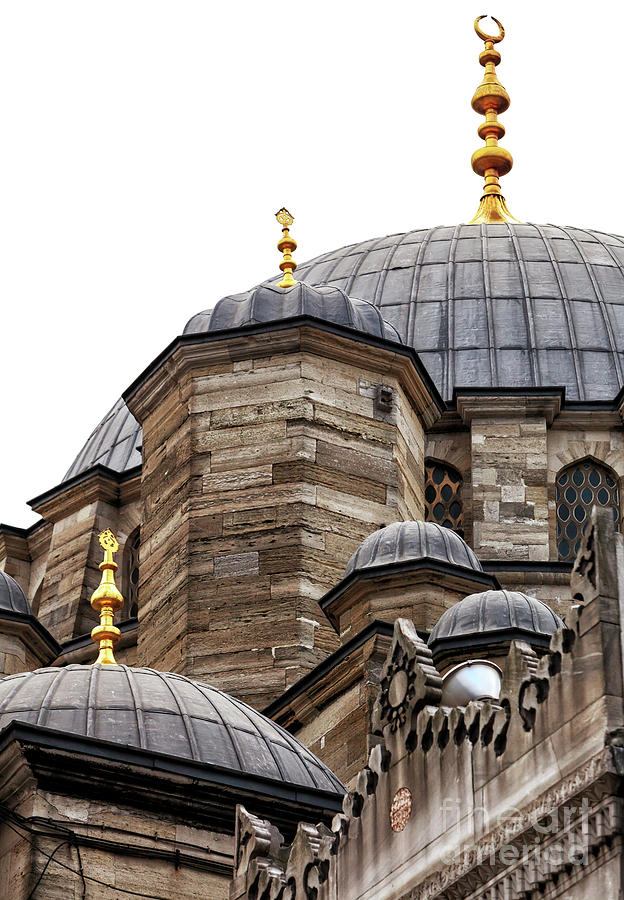 New Mosque Domes in Istanbul Photograph by John Rizzuto