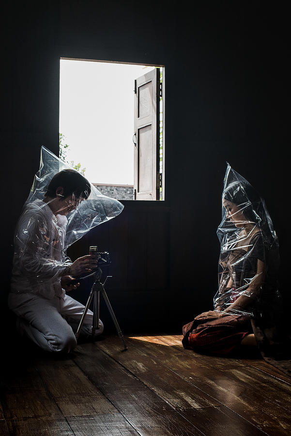 Person Photograph - New Normal by Thanakorn Chai Telan