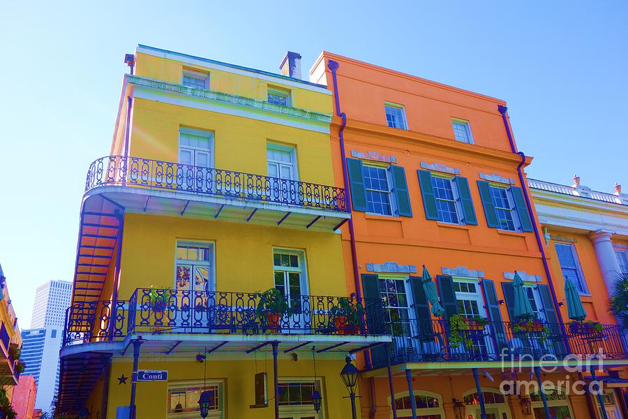 New Orleans Balconies in the French Quarter Photograph by Susan Carella
