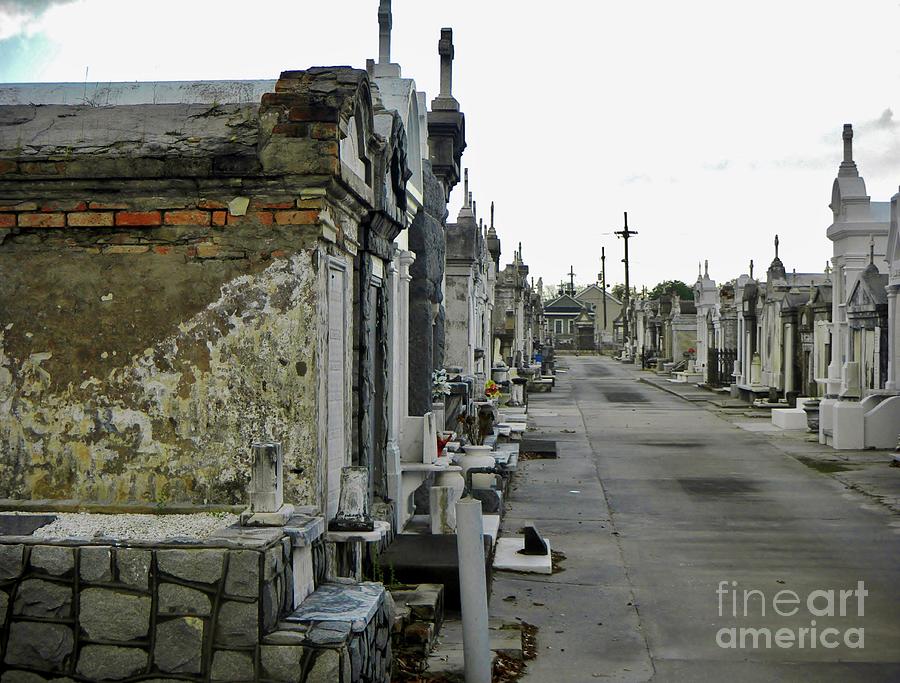New Orleans Cemetery Photograph by Rosanne Licciardi