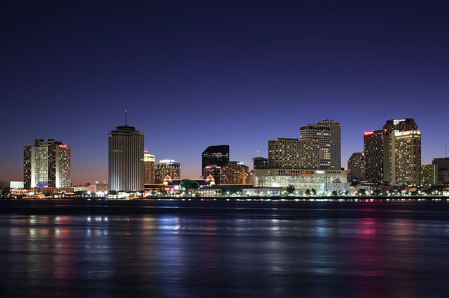New Orleans City Skyline Photograph by Walter Bibikow